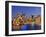 Australia, New South Wales, Sydney, Sydney Opera House, City Skyline at Dusk-Shaun Egan-Framed Premium Photographic Print