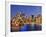 Australia, New South Wales, Sydney, Sydney Opera House, City Skyline at Dusk-Shaun Egan-Framed Photographic Print