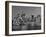 Australia, New South Wales, Sydney, Sydney Opera House, City Skyline at Dusk-Shaun Egan-Framed Photographic Print