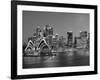 Australia, New South Wales, Sydney, Sydney Opera House, City Skyline at Dusk-Shaun Egan-Framed Photographic Print