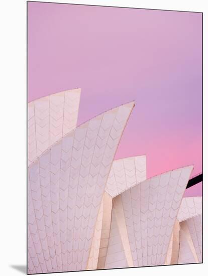 Australia, New South Wales, Sydney, Sydney Opera House, Close-Up of Opera House at Dawn-Shaun Egan-Mounted Photographic Print