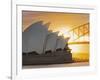 Australia, New South Wales, Sydney, Sydney Opera House,-Shaun Egan-Framed Photographic Print