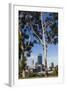 Australia, Perth, City Skyline from Kings Park, Late Afternoon-Walter Bibikow-Framed Photographic Print