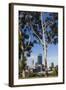 Australia, Perth, City Skyline from Kings Park, Late Afternoon-Walter Bibikow-Framed Photographic Print