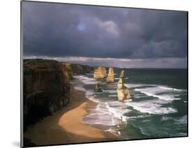 Australia, Port Campbell NP. Twelve Apostles Rock Formation-Howie Garber-Mounted Premium Photographic Print