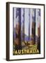 Australia Poster by Percy Trompf-null-Framed Giclee Print