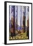 Australia Poster by Percy Trompf-null-Framed Giclee Print