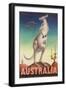 Australia Poster-Eileen Mayo-Framed Giclee Print