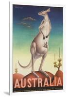 Australia Poster-Eileen Mayo-Framed Giclee Print