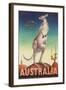 Australia Poster-Eileen Mayo-Framed Giclee Print