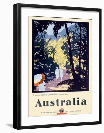 Australia Queensland Rain Forest-Unknown Unknown-Framed Giclee Print