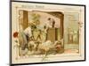 Australia - Shearing Sheep for the Wool Industry-null-Mounted Art Print