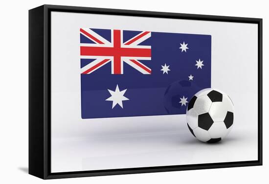 Australia Soccer-badboo-Framed Stretched Canvas