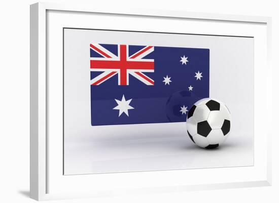 Australia Soccer-badboo-Framed Art Print