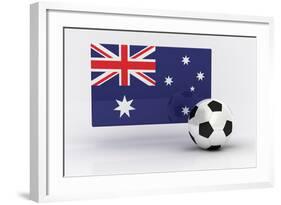 Australia Soccer-badboo-Framed Art Print