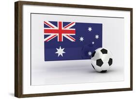 Australia Soccer-badboo-Framed Art Print