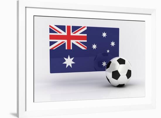 Australia Soccer-badboo-Framed Art Print