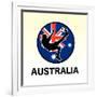 Australia Soccer-null-Framed Giclee Print