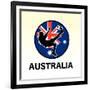 Australia Soccer-null-Framed Giclee Print