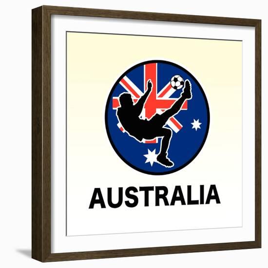 Australia Soccer-null-Framed Giclee Print