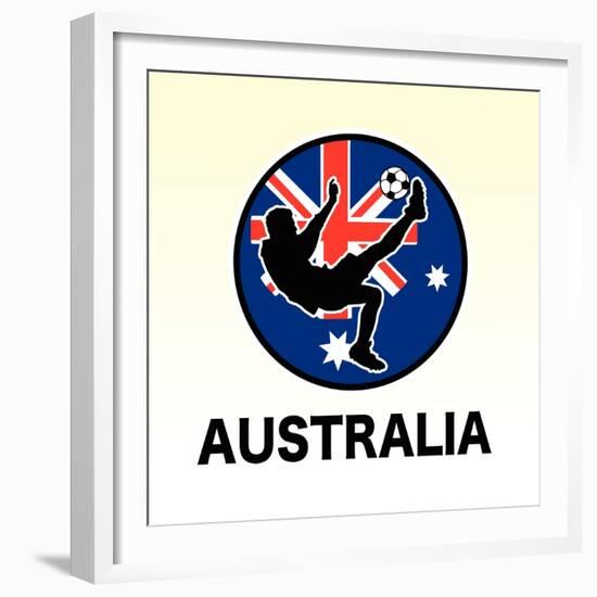 Australia Soccer-null-Framed Giclee Print