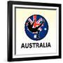 Australia Soccer-null-Framed Giclee Print