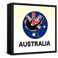 Australia Soccer-null-Framed Stretched Canvas