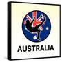 Australia Soccer-null-Framed Stretched Canvas