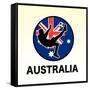 Australia Soccer-null-Framed Stretched Canvas