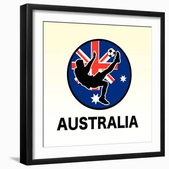 Australia Soccer-null-Framed Giclee Print