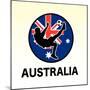 Australia Soccer-null-Mounted Giclee Print