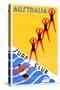Australia Surf Club-Gert Sellheim-Stretched Canvas