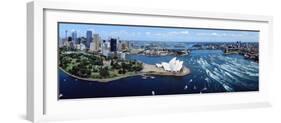 Australia, Sydney, Aerial-null-Framed Premium Photographic Print