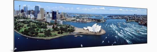 Australia, Sydney, Aerial-null-Mounted Photographic Print