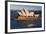 Australia, Sydney, Circular Quay, Sydney Opera House at Dusk-Walter Bibikow-Framed Photographic Print