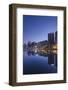 Australia, Sydney, Darling Harbor, Dawn-Walter Bibikow-Framed Photographic Print