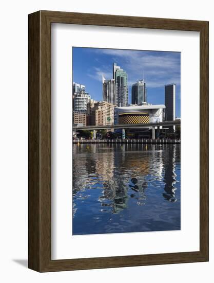 Australia, Sydney, Darling Harbor-Walter Bibikow-Framed Photographic Print