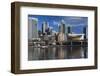 Australia, Sydney, Darling Harbor-Walter Bibikow-Framed Photographic Print