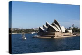 Australia, Sydney. Harbor Area, Landmark Sydney Opera House-Cindy Miller Hopkins-Stretched Canvas