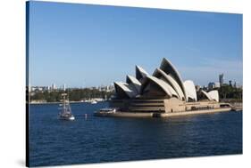 Australia, Sydney. Harbor Area, Landmark Sydney Opera House-Cindy Miller Hopkins-Stretched Canvas