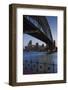 Australia, Sydney Harbor Bridge and Skyline from Milsons Point-Walter Bibikow-Framed Photographic Print