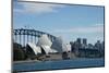 Australia, Sydney. Landmark Sydney Opera House and Harbour Bridge-Cindy Miller Hopkins-Mounted Photographic Print