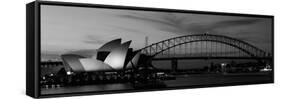 Australia, Sydney, Sunset-null-Framed Stretched Canvas