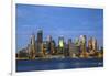 Australia, Sydney. View of downtown at sunset.-Jaynes Gallery-Framed Photographic Print