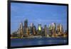 Australia, Sydney. View of downtown at sunset.-Jaynes Gallery-Framed Photographic Print