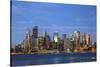 Australia, Sydney. View of downtown at sunset.-Jaynes Gallery-Stretched Canvas