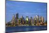 Australia, Sydney. View of downtown at sunset.-Jaynes Gallery-Mounted Photographic Print