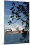 Australia, Sydney. View of the Sydney Opera House and Harbor Bridge-Cindy Miller Hopkins-Mounted Photographic Print