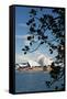 Australia, Sydney. View of the Sydney Opera House and Harbor Bridge-Cindy Miller Hopkins-Framed Stretched Canvas