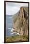 Australia, Tasmania. Dolerite columns Cape Hauy track Three Capes Track.-Trish Drury-Framed Photographic Print